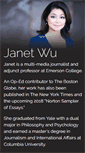 Mobile Screenshot of janetwu.com